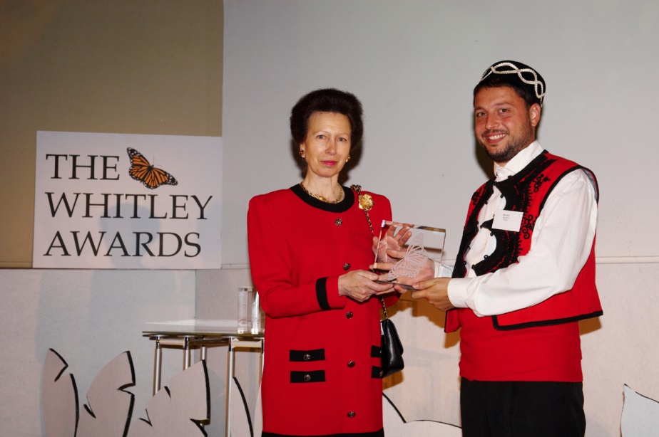 Английската принцеса Анна награждава Емилиян Стойнов в Лондон през 2007