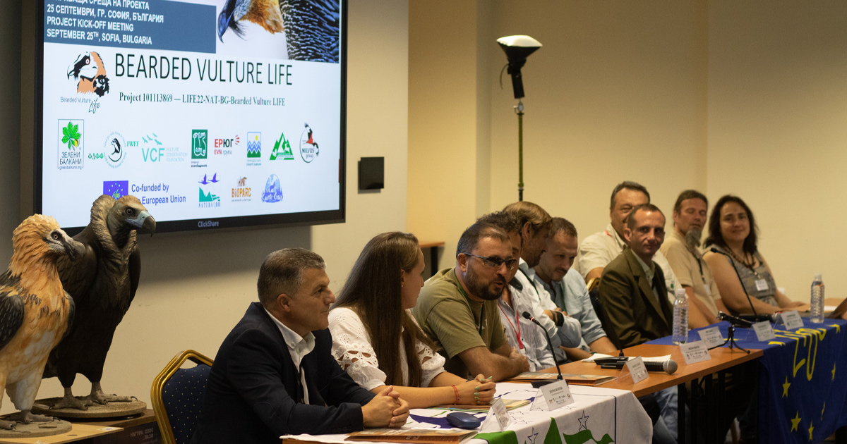Официално представяне на проекта Живот за брадатия лешояд